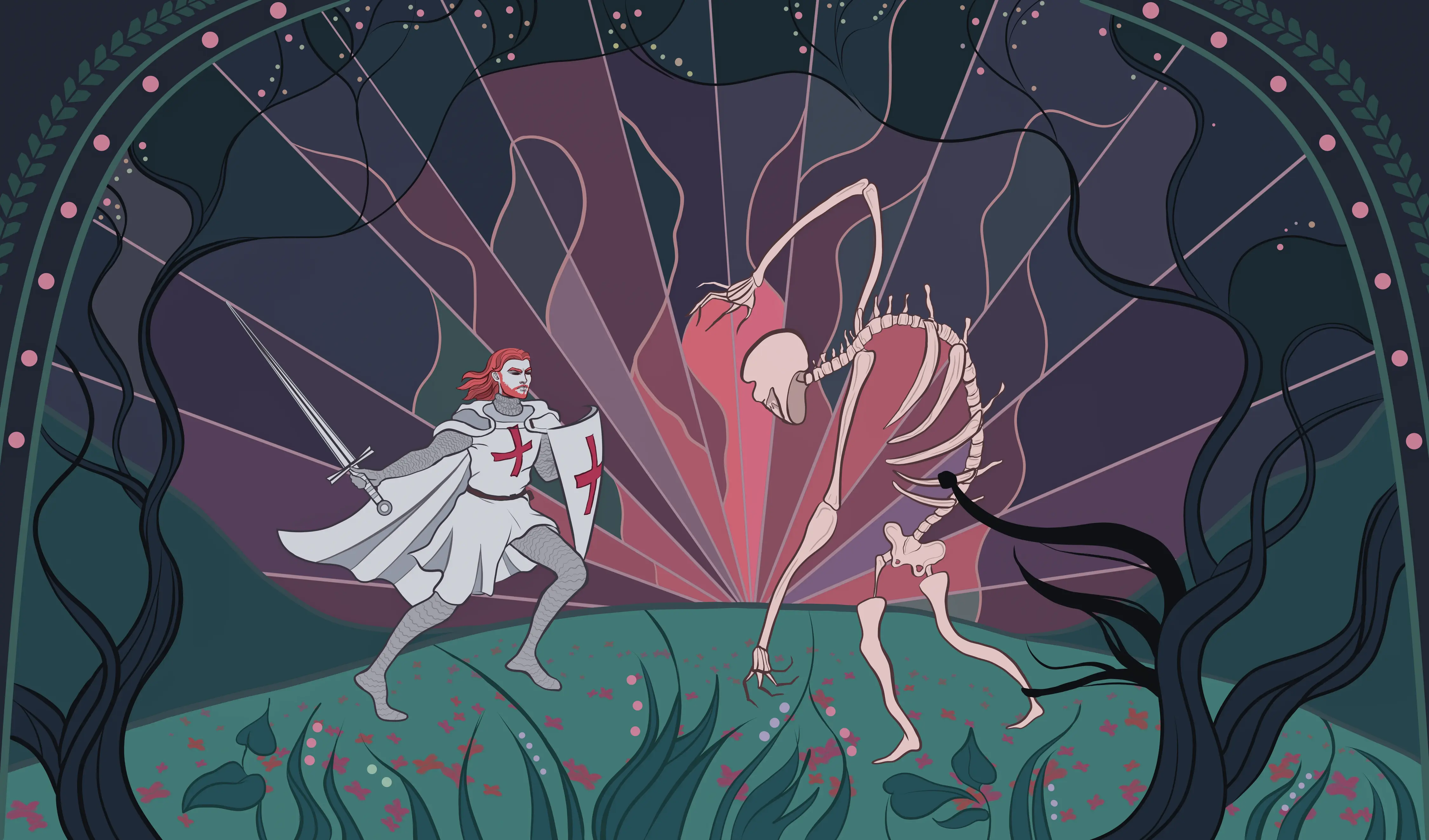 Lasombra Templar fighting the szlachta